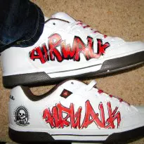 Airwalk art and other skater stories